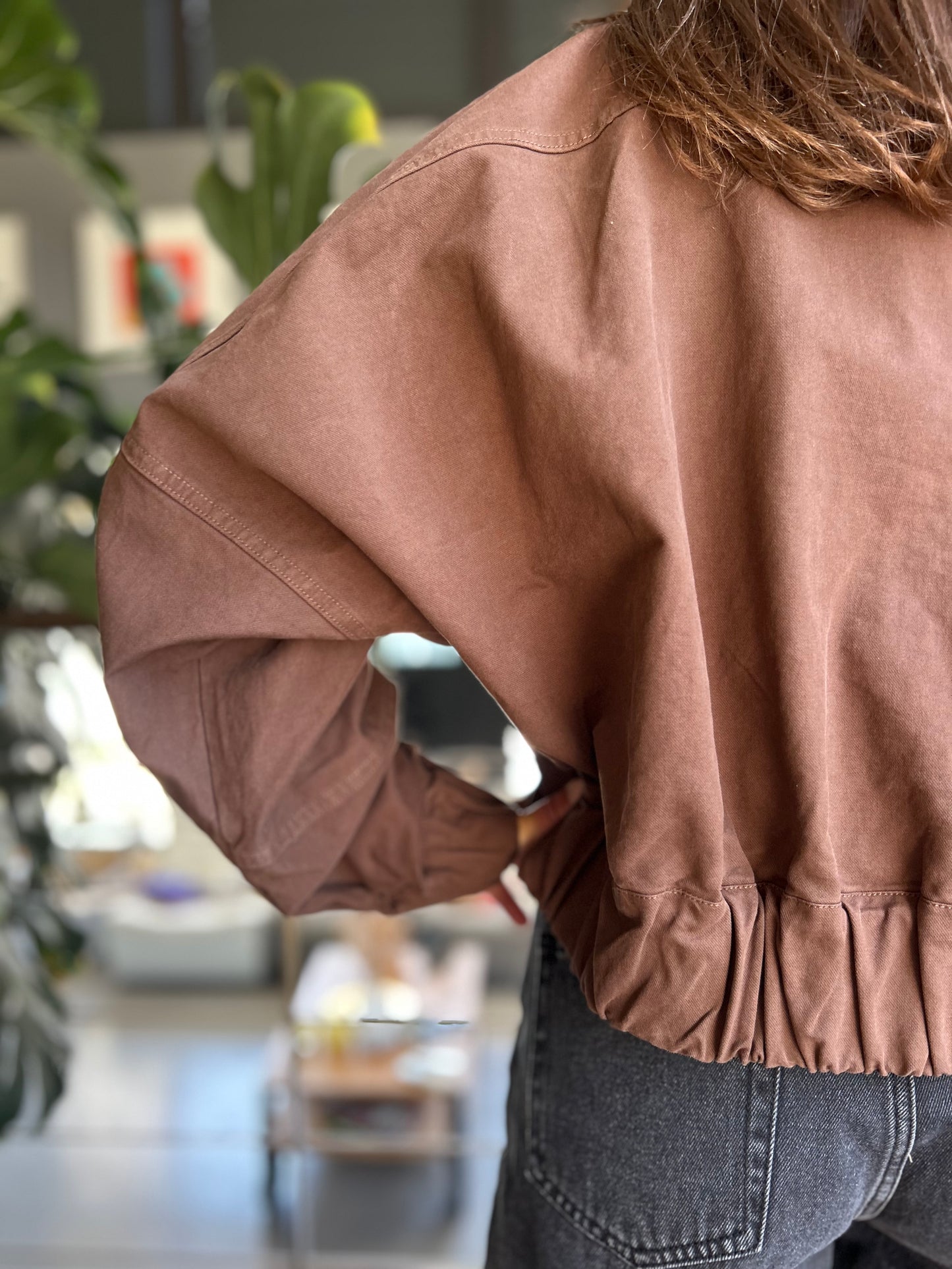 Veste Carla chocolat