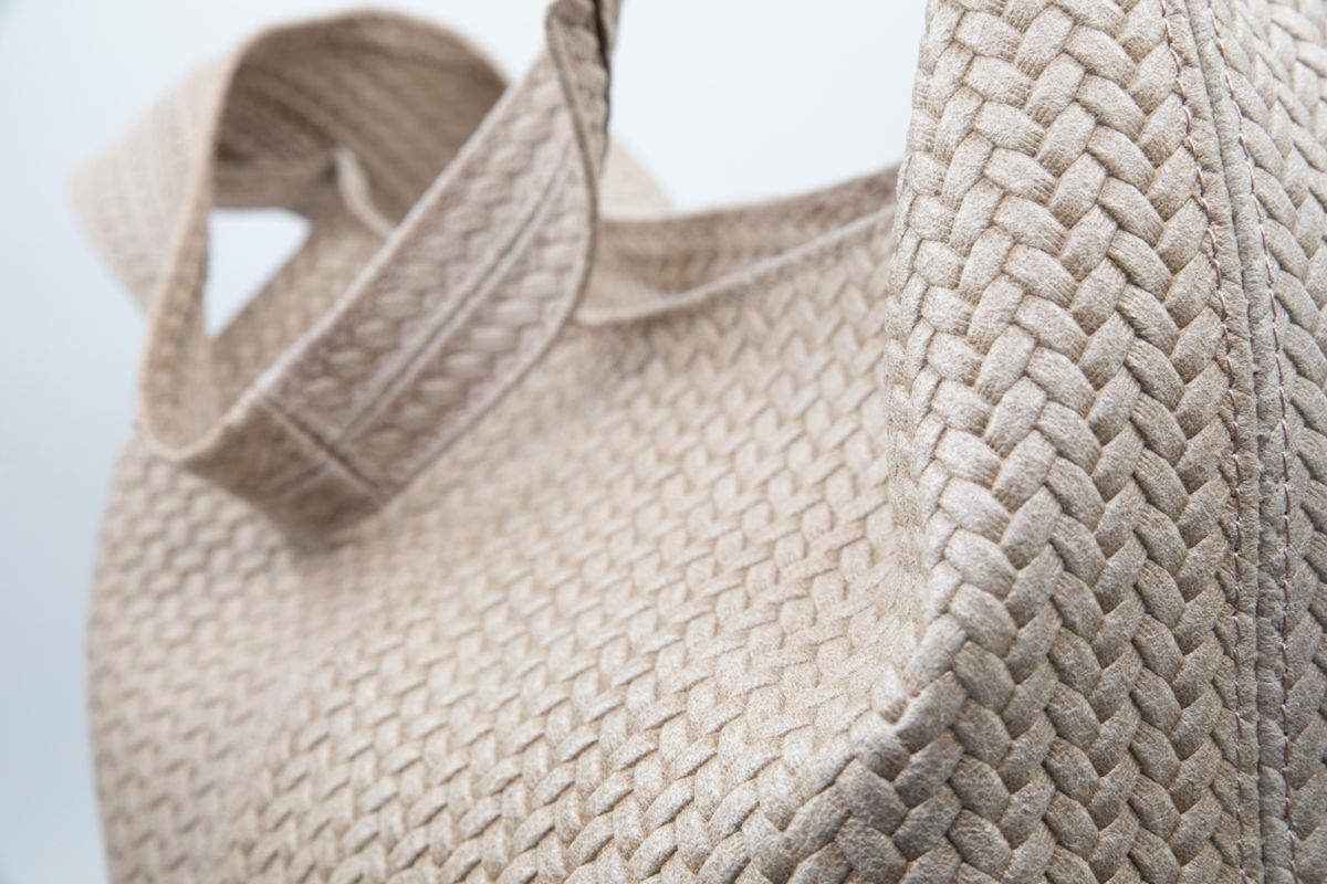 Sac Cinnamoon tout cuir platine