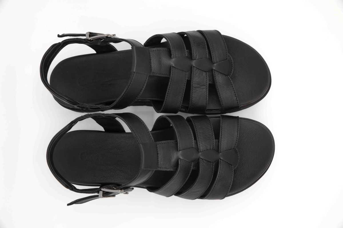 Sandales plate-forme Malpas noires