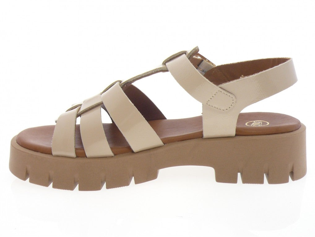 Sandales SMS vadia vernis vac nude
