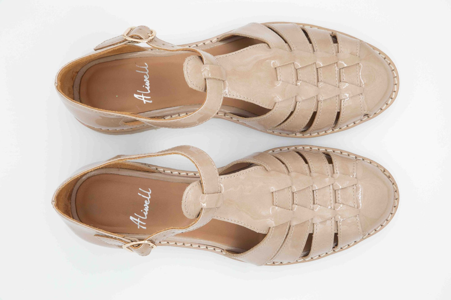 Sandales Murano vernis soft juste