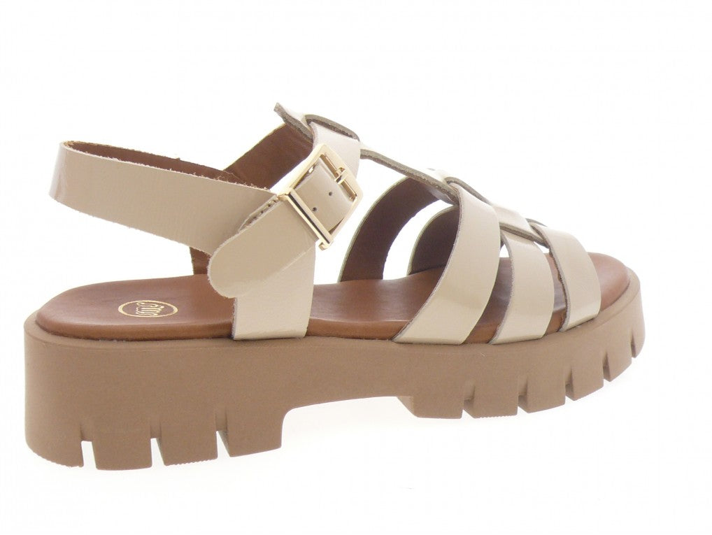 Sandales SMS vadia vernis vac nude