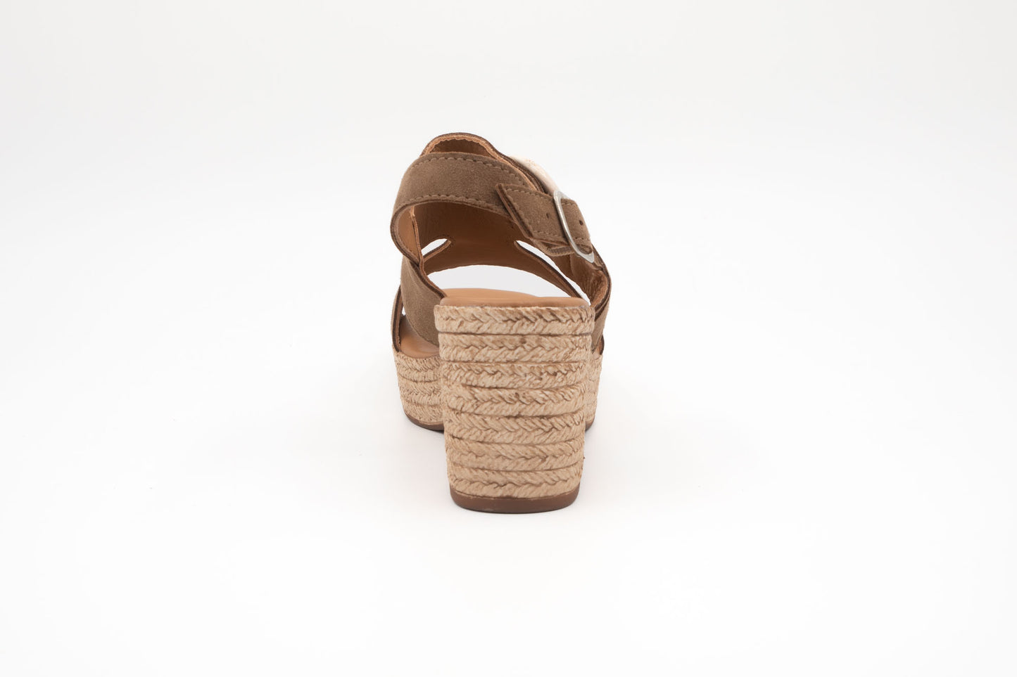 Sandales Aliwell Azucar chipée Camel