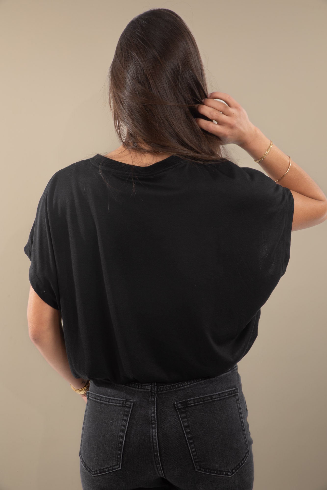 T.shirt ballon Soan noir