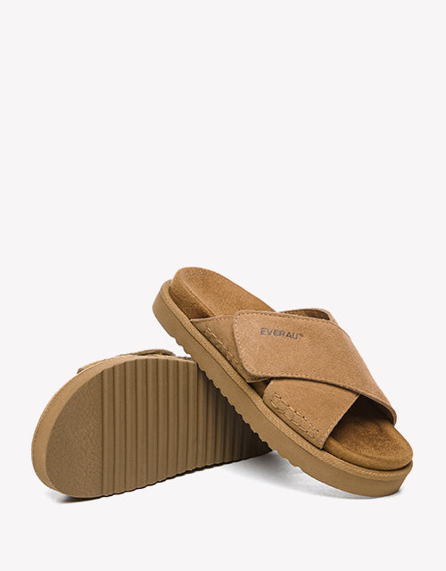 Mules everau rose-chesnut