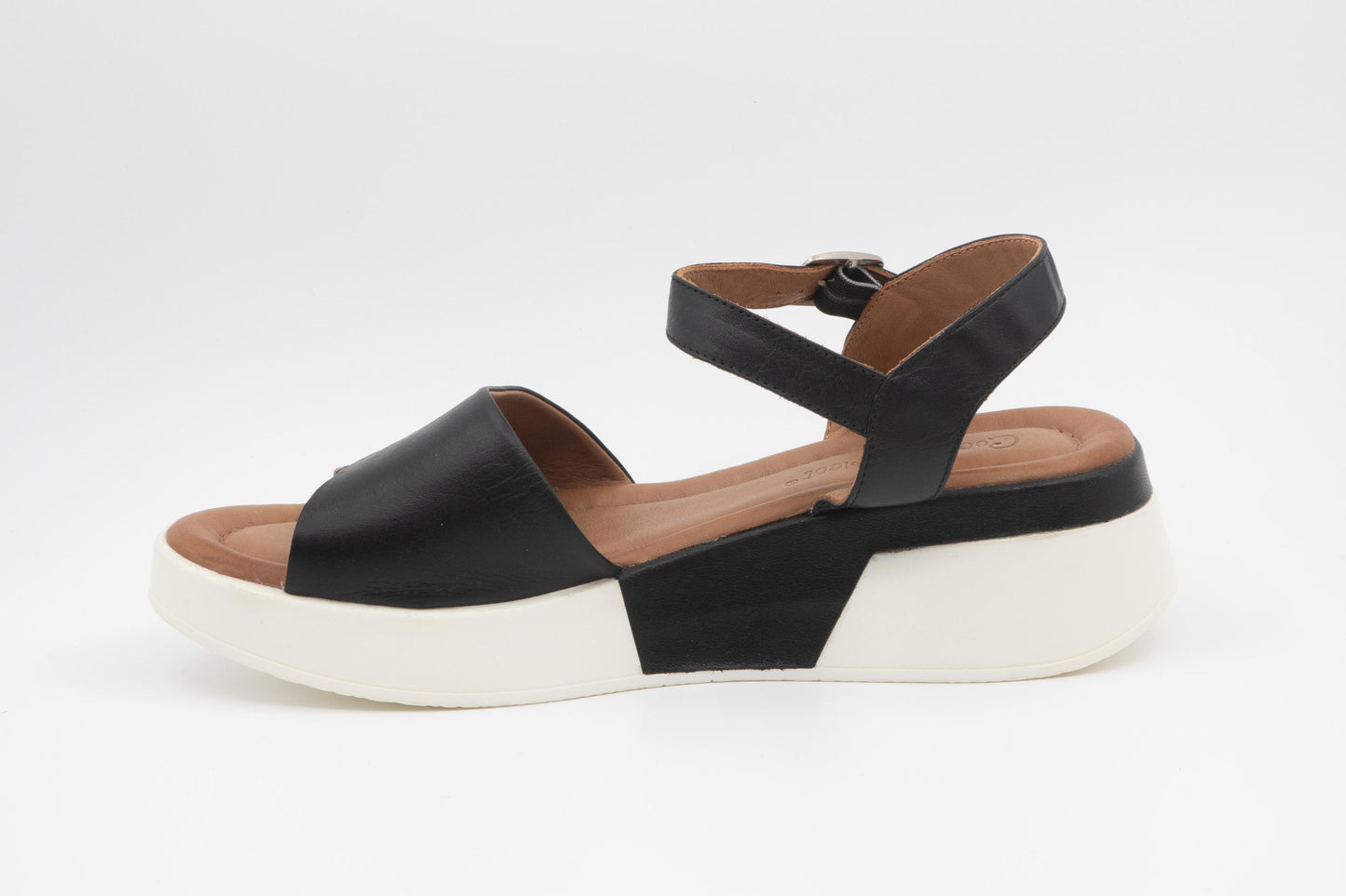 Sandales Coco&Abricot Mahalon noir/camel