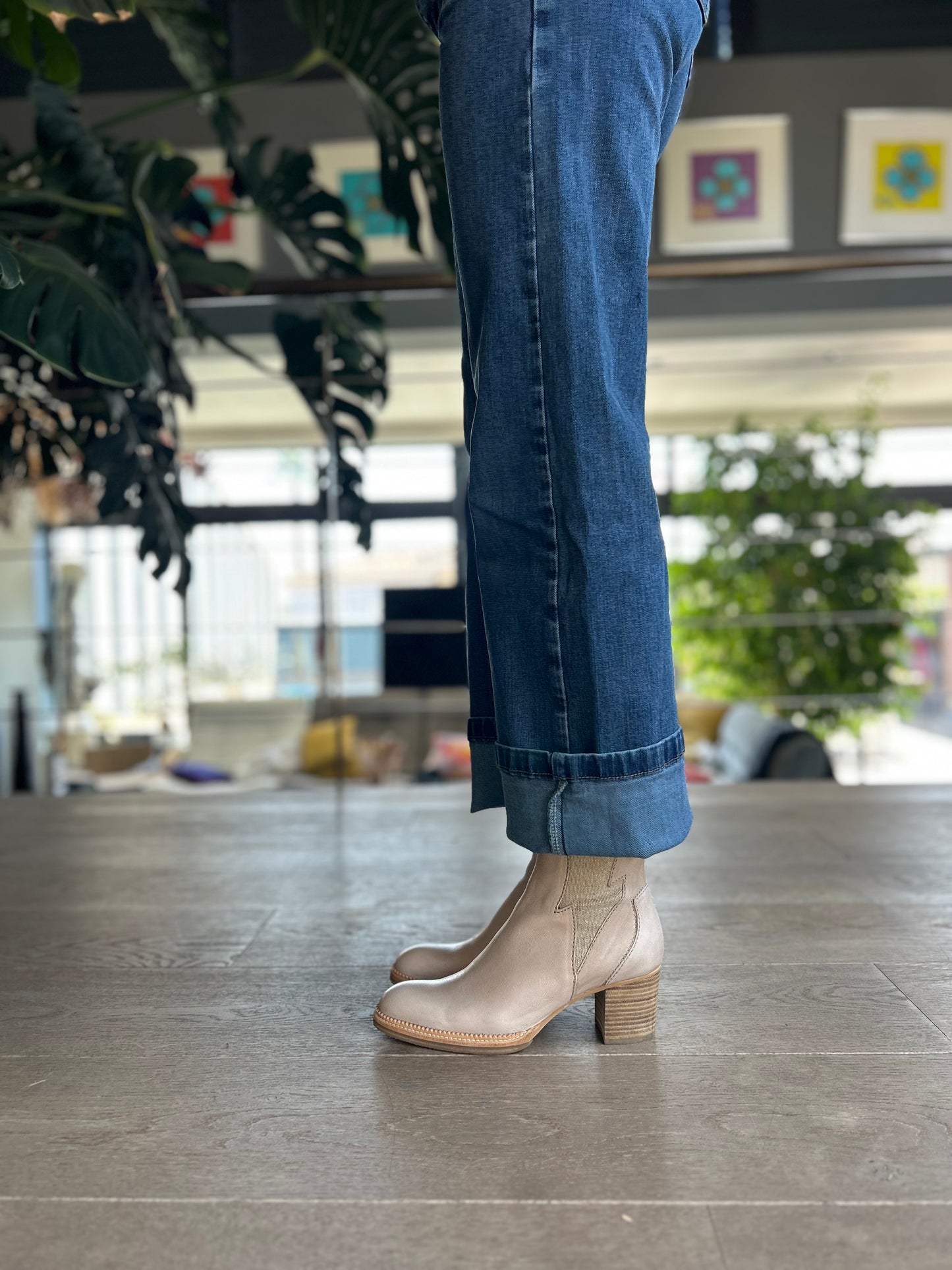 Boots Anna taupe