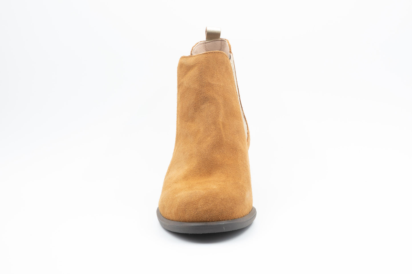 Boots Preston velours cognac