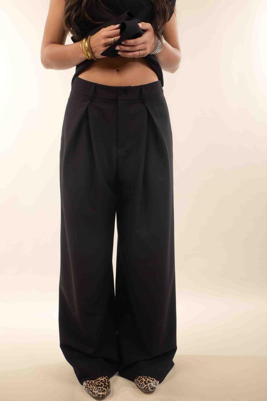 Pantalon fluide attentive