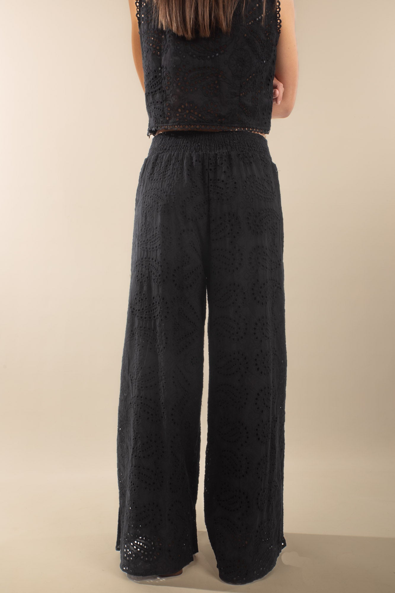 Pantalon noir Rosa