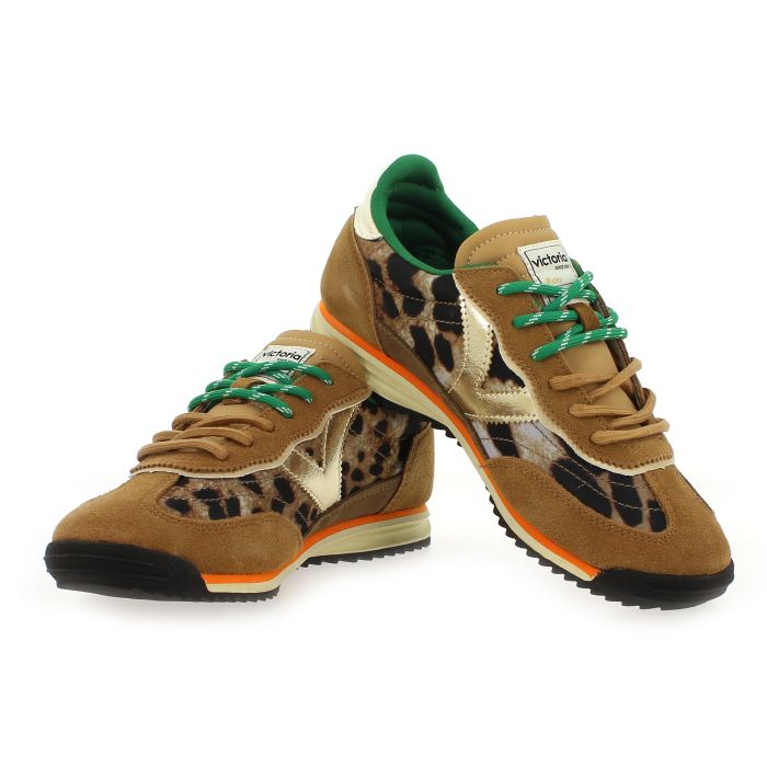 Basket victoria saturno nylon imprimé animal