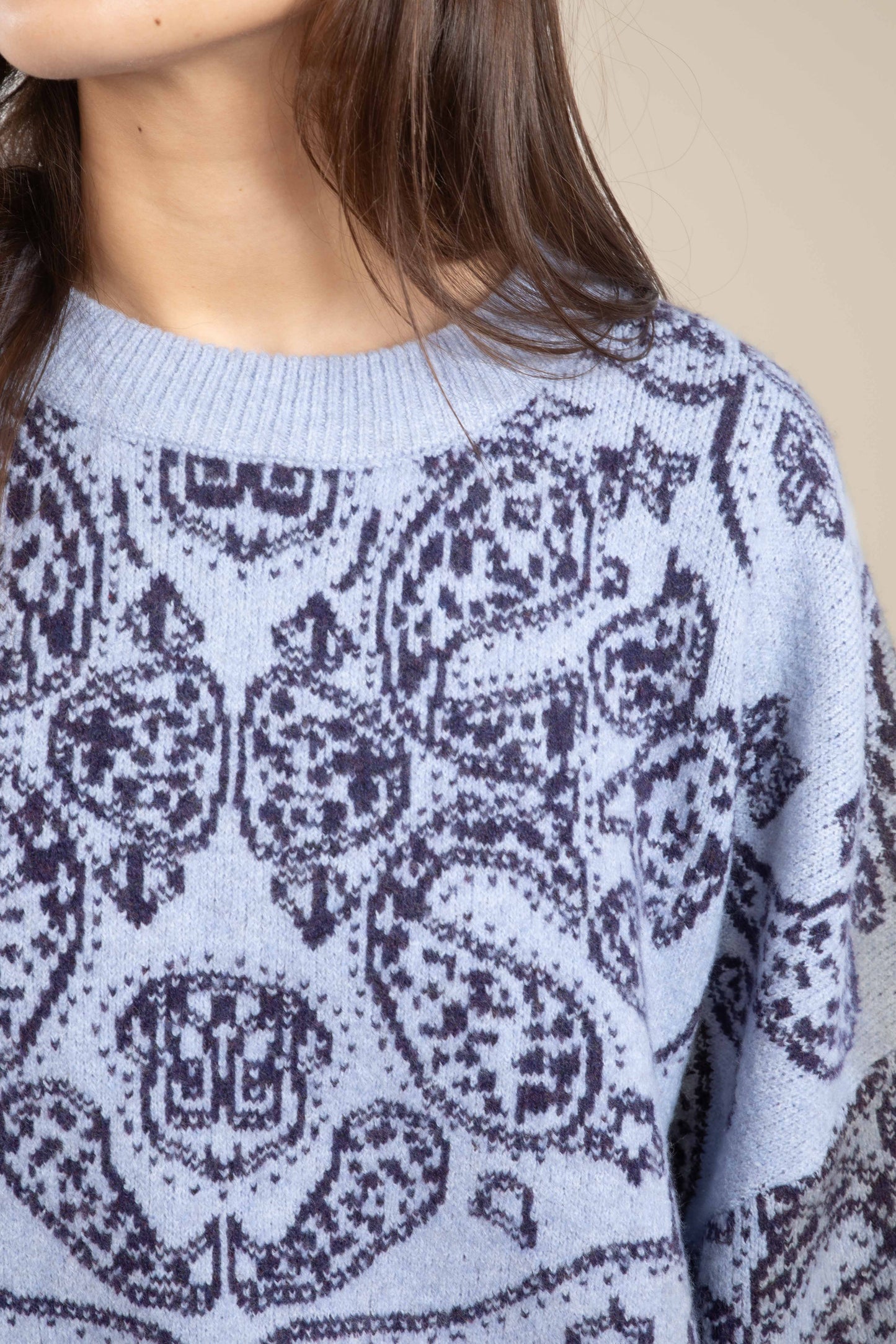 Pull Nidana bleu ciel