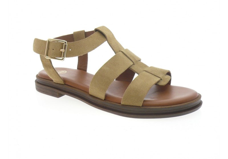 Sandales SMS Savia velours nocciola