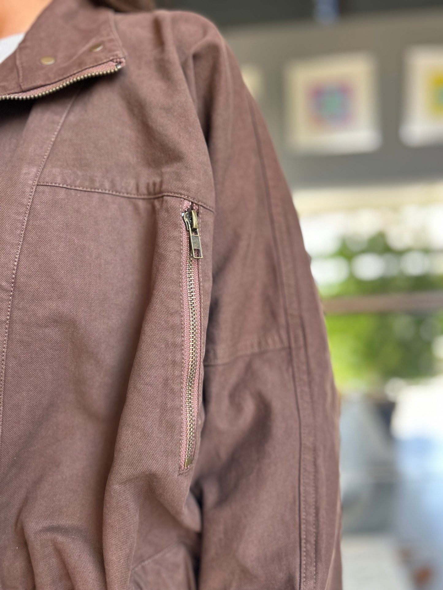 Veste Carla chocolat