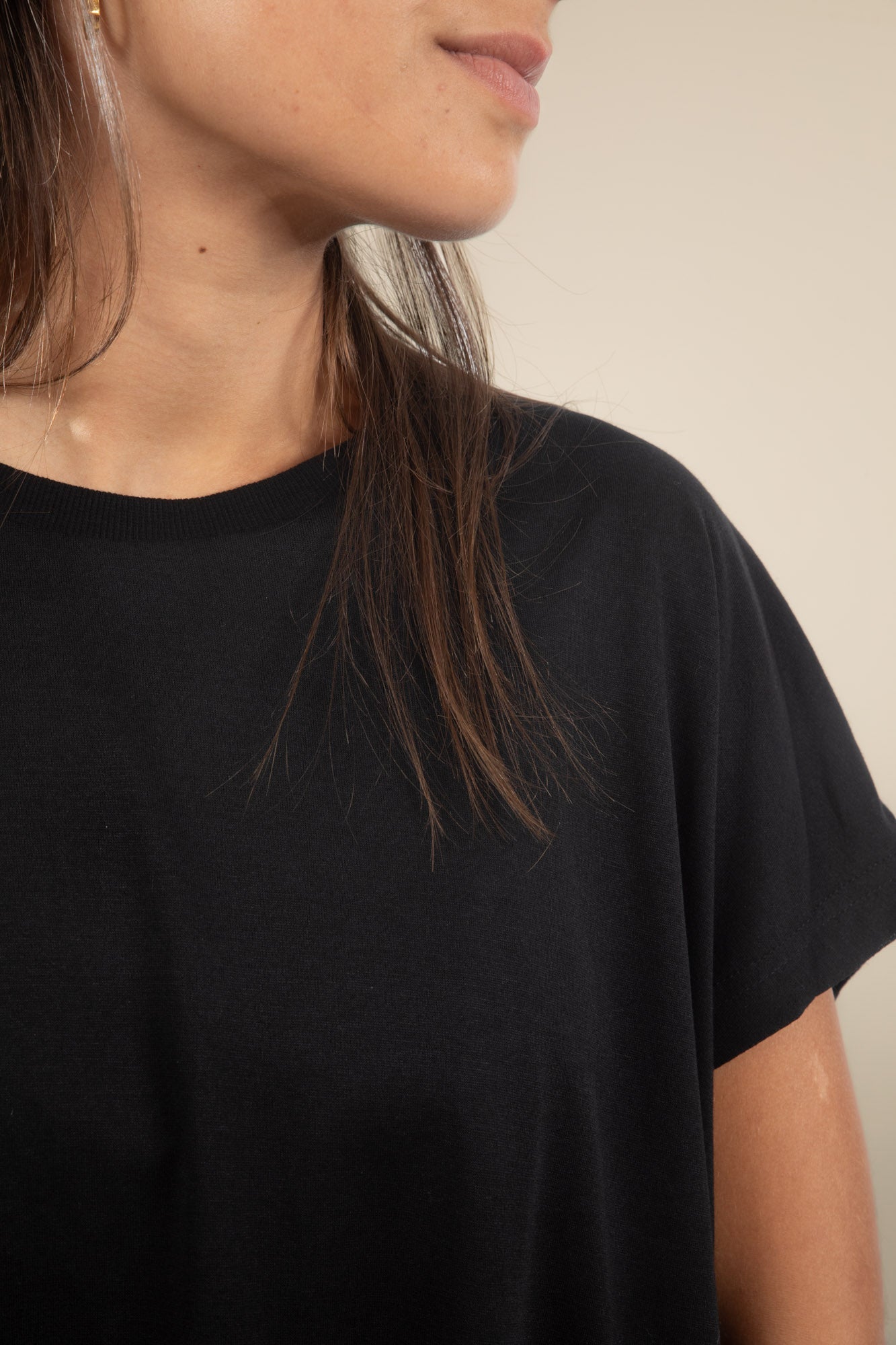 T.shirt ballon Soan noir