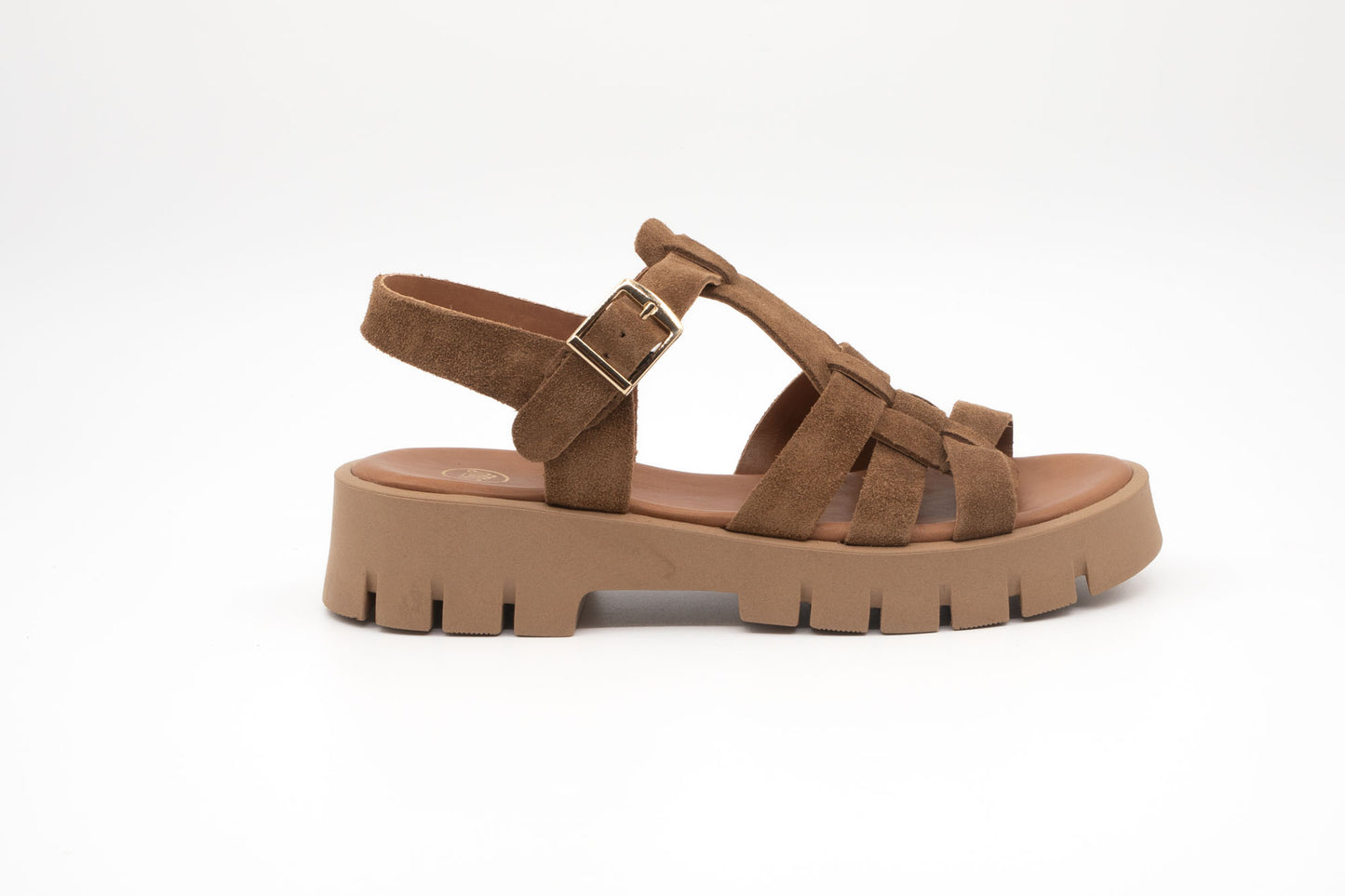Sandales sms vadia velours Camel