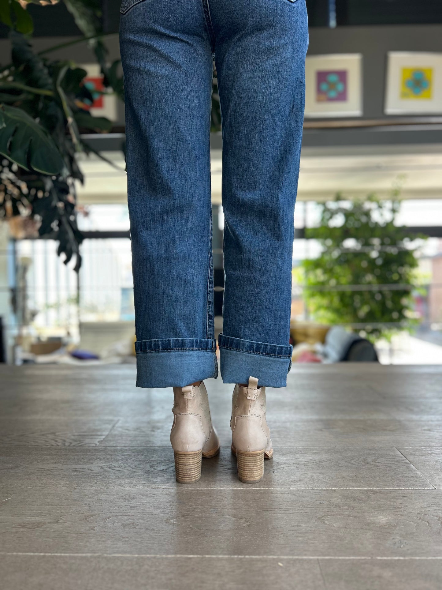 Boots Anna taupe
