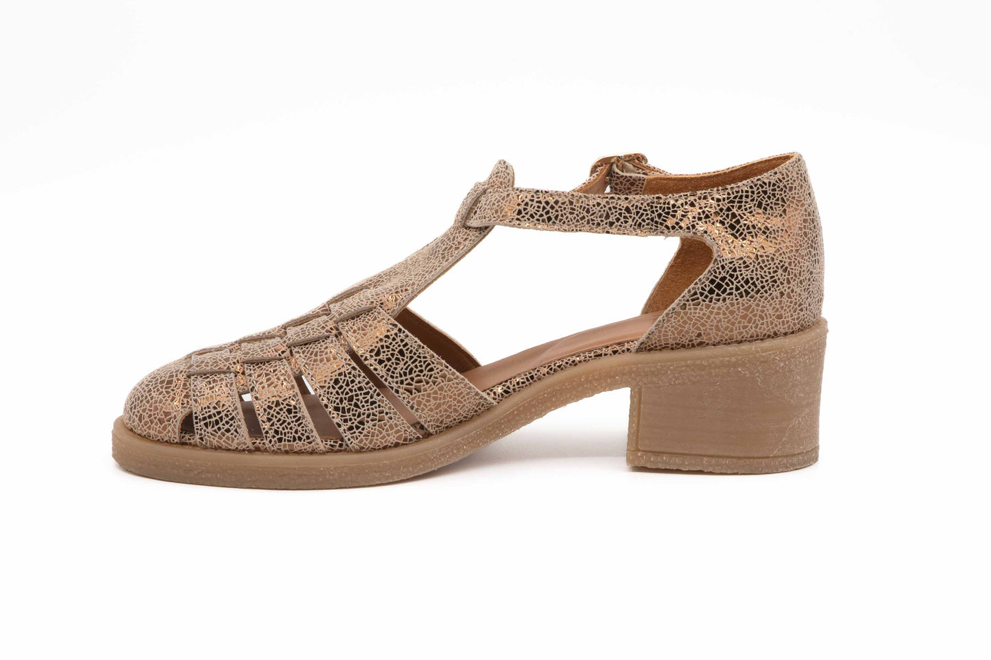 Chaussures Aliwell Dolorès bronzé cracker