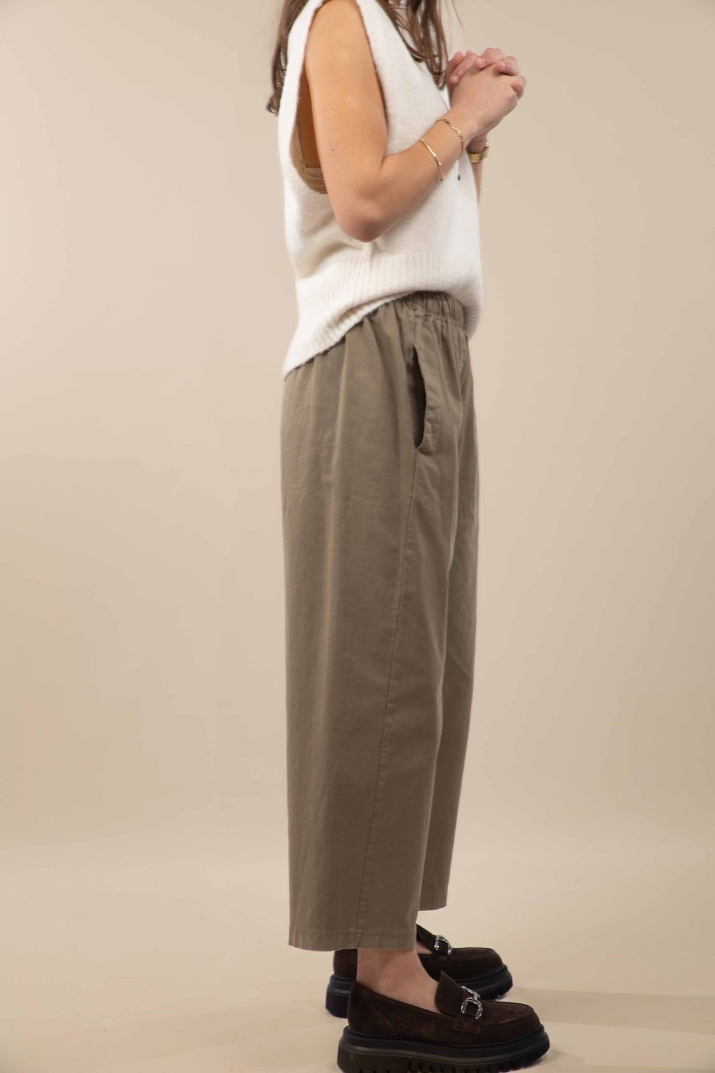 Pantalon Barrel Vison