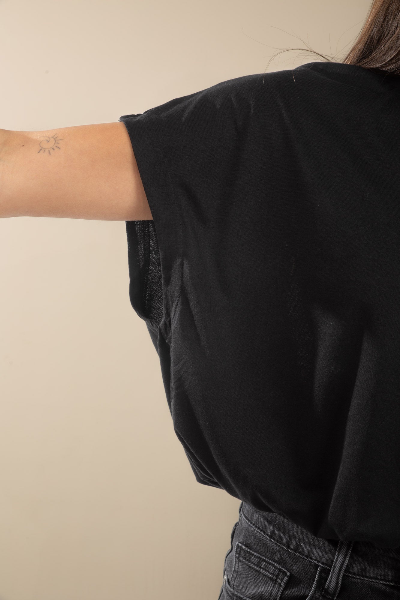 T.shirt ballon Soan noir