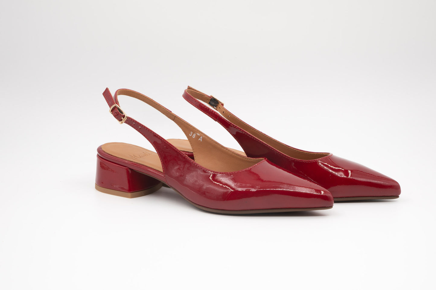 Slingback Aliwell Ziko vernies soft rouge