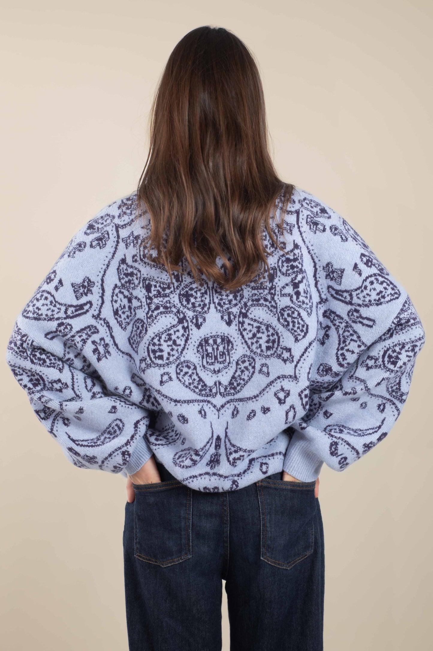 Pull Nidana bleu ciel