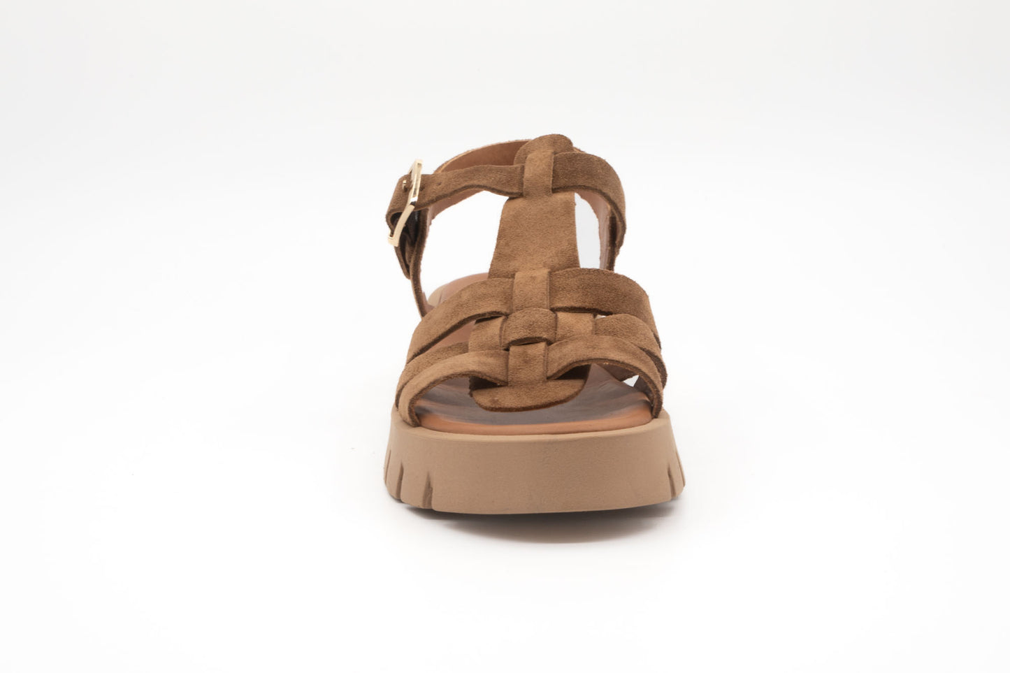 Sandales sms vadia velours Camel