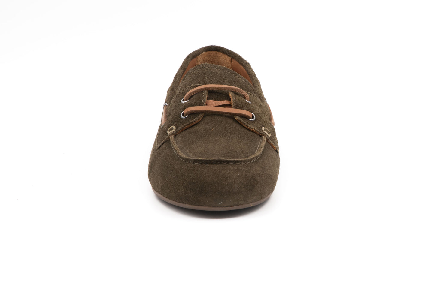Mocassin Dova velours olive Aliwell
