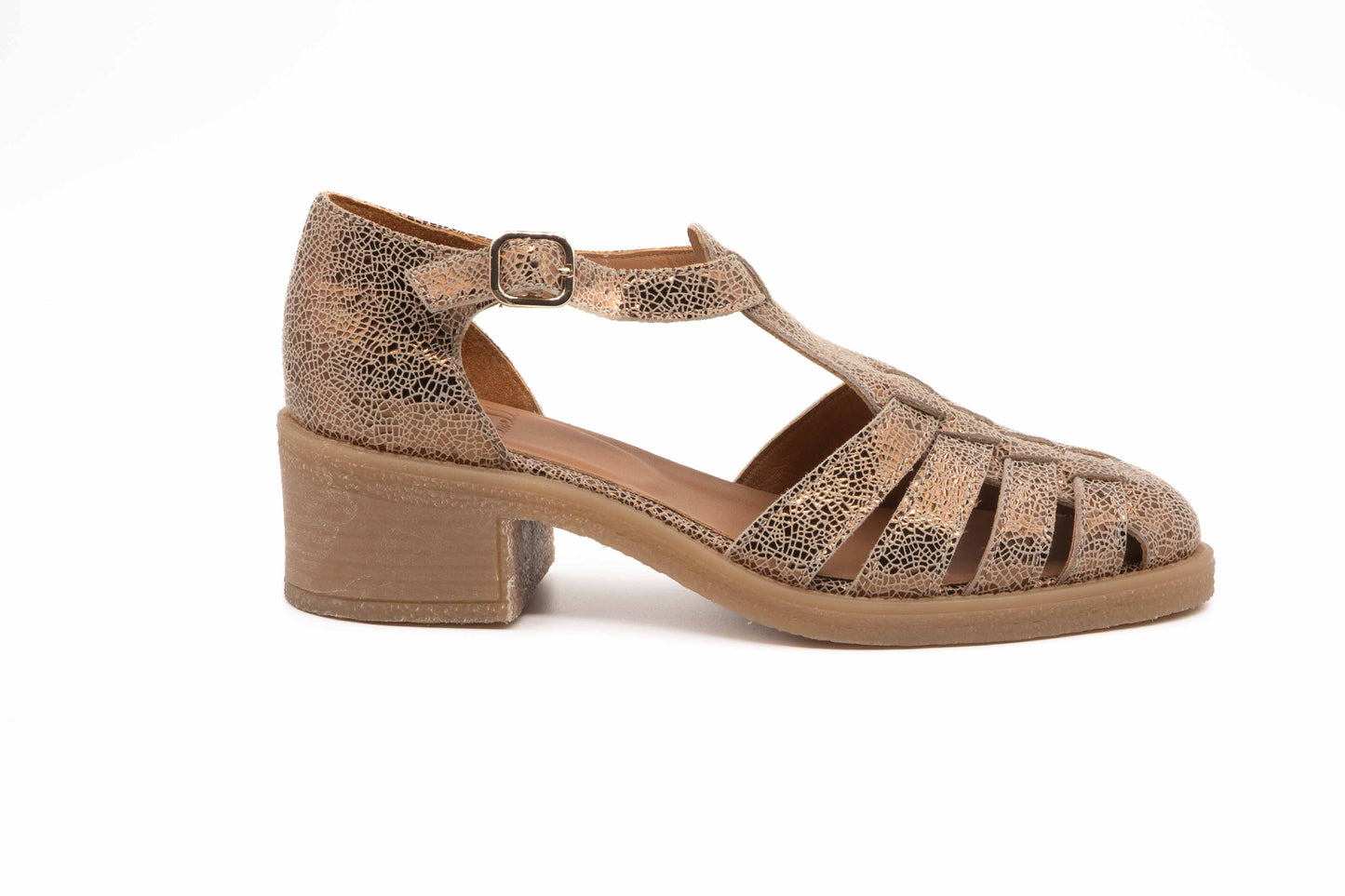 Chaussures Aliwell Dolorès bronzé cracker