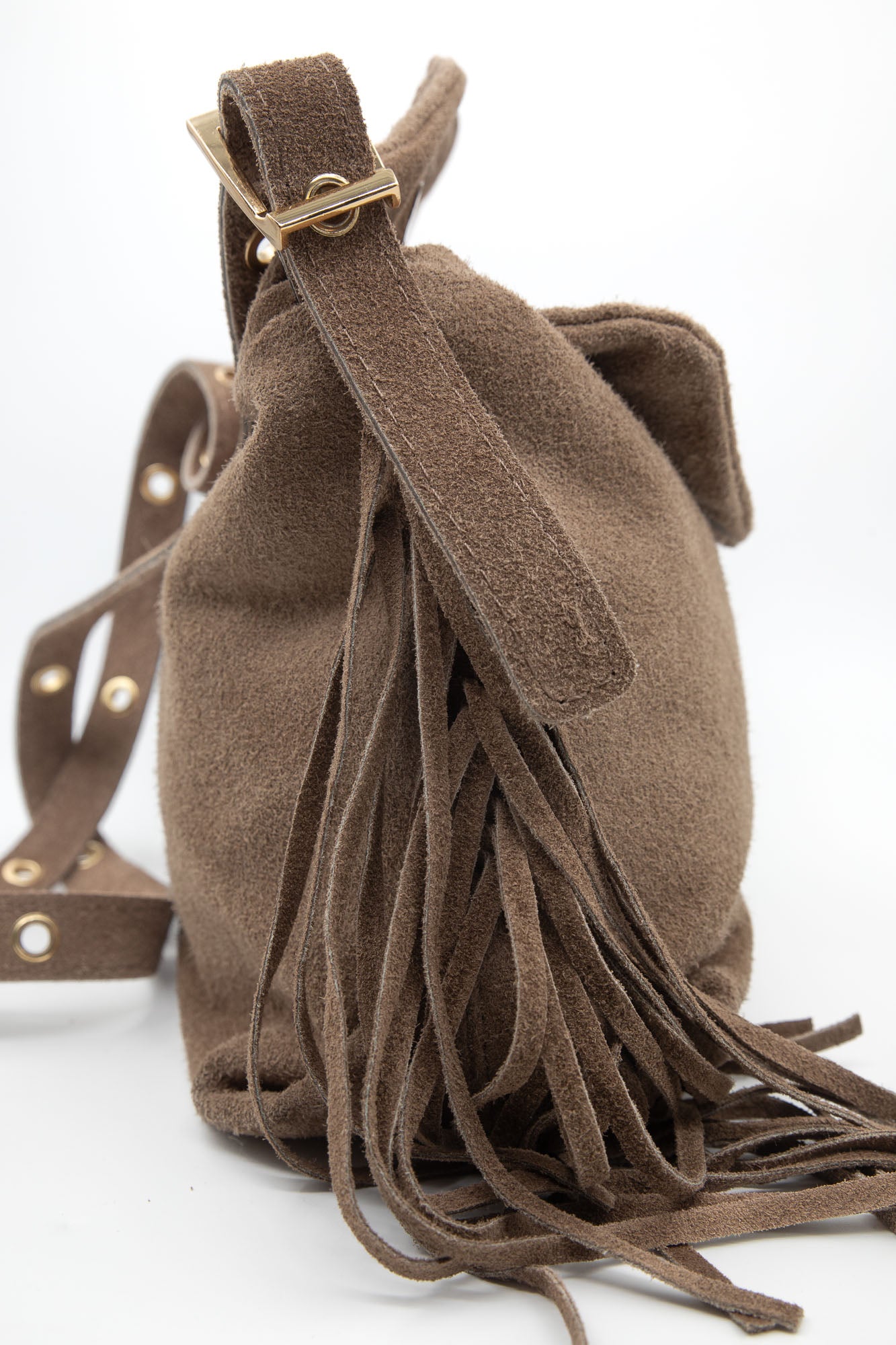 Sac Maya velours beige