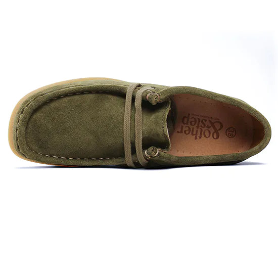 Wallabee other&step kaki