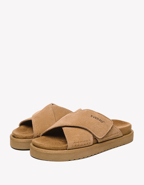 Mules everau rose-chesnut