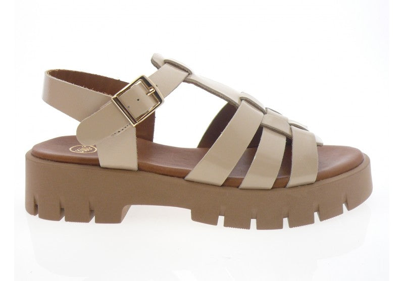 Sandales SMS vadia vernis vac nude