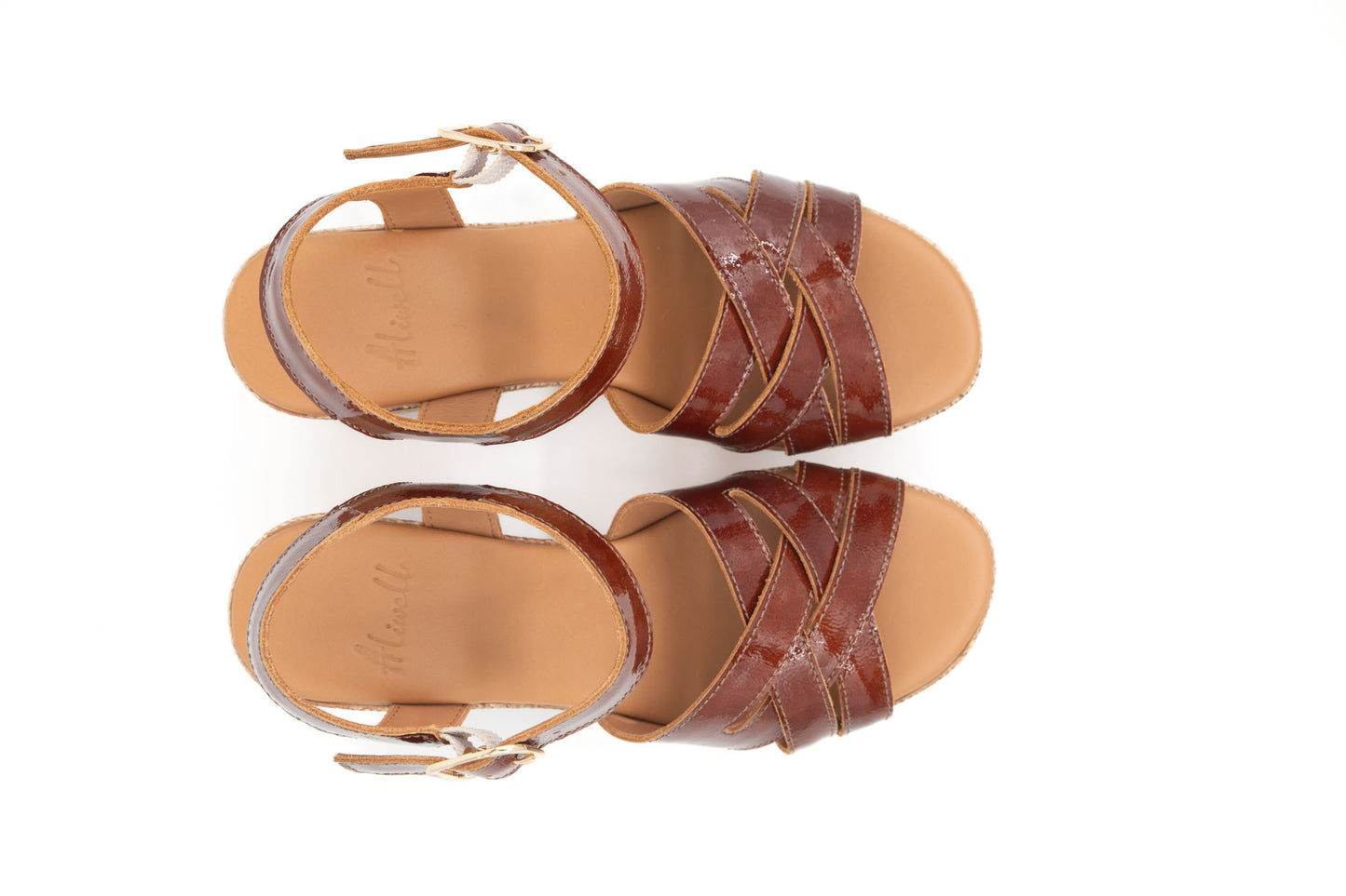 Chaussures palma cuir vernis laqué cuio