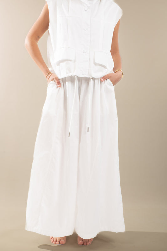 Pantalon blanc Aria