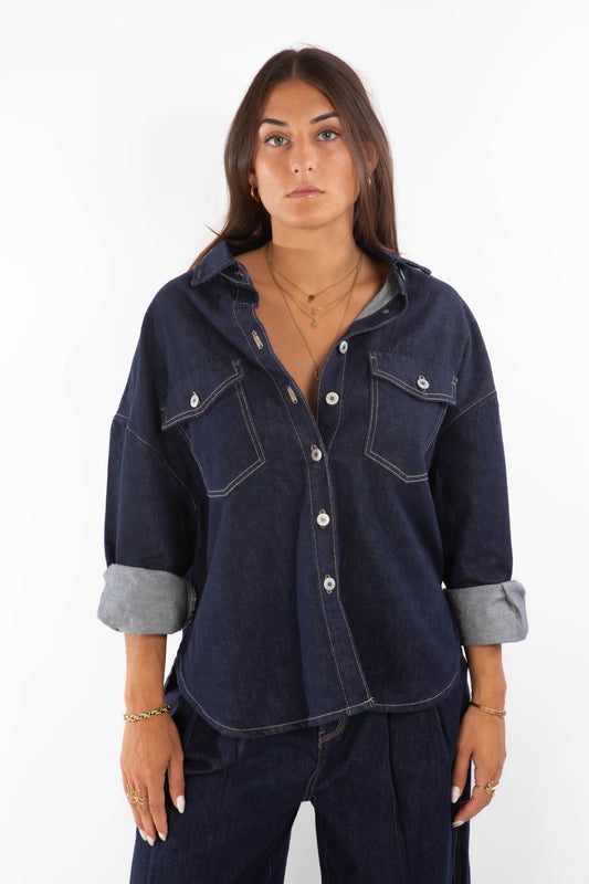 Chemise denim brut Lolita