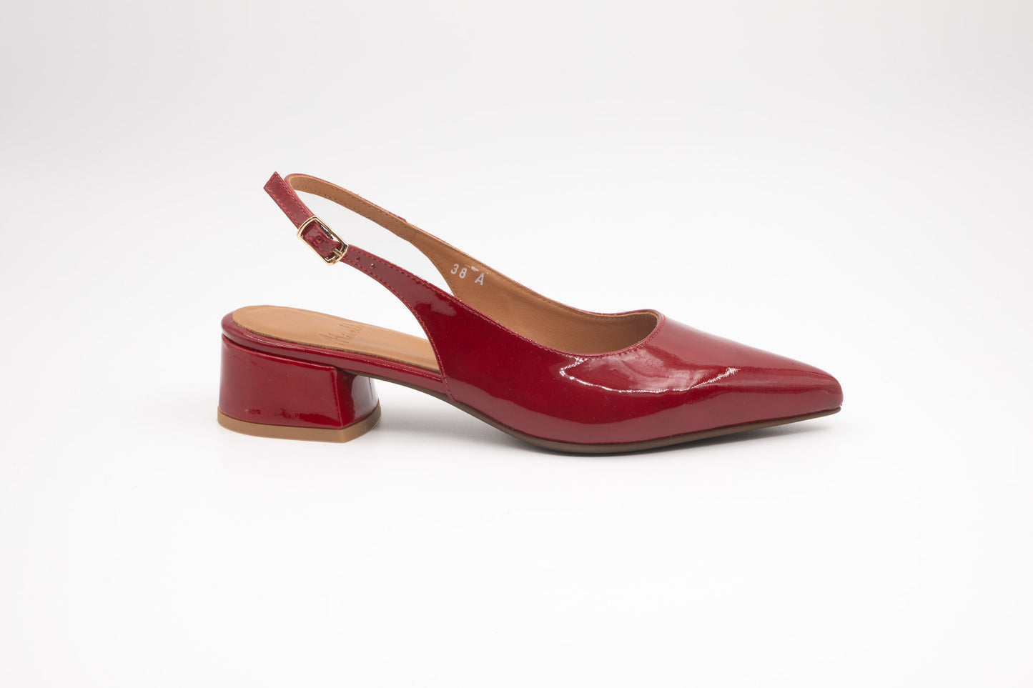 Slingback Aliwell Ziko vernies soft rouge