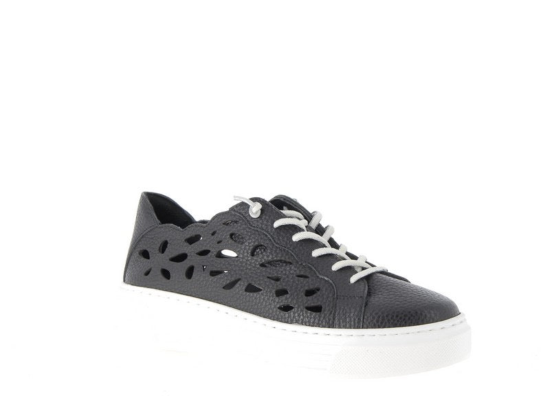 Baskets Estrebay coco abricot noires