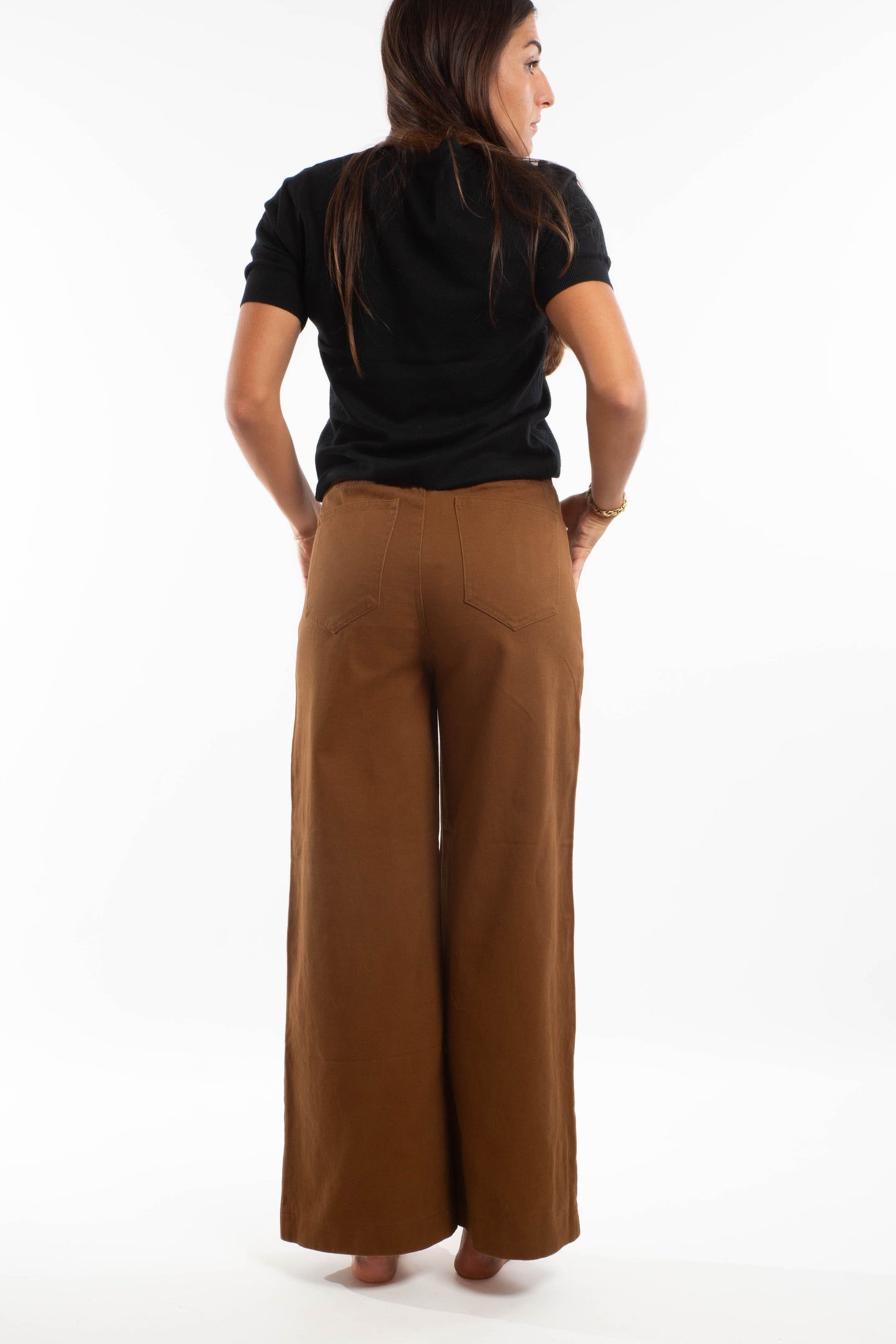 Pantalon brodée Jeanne