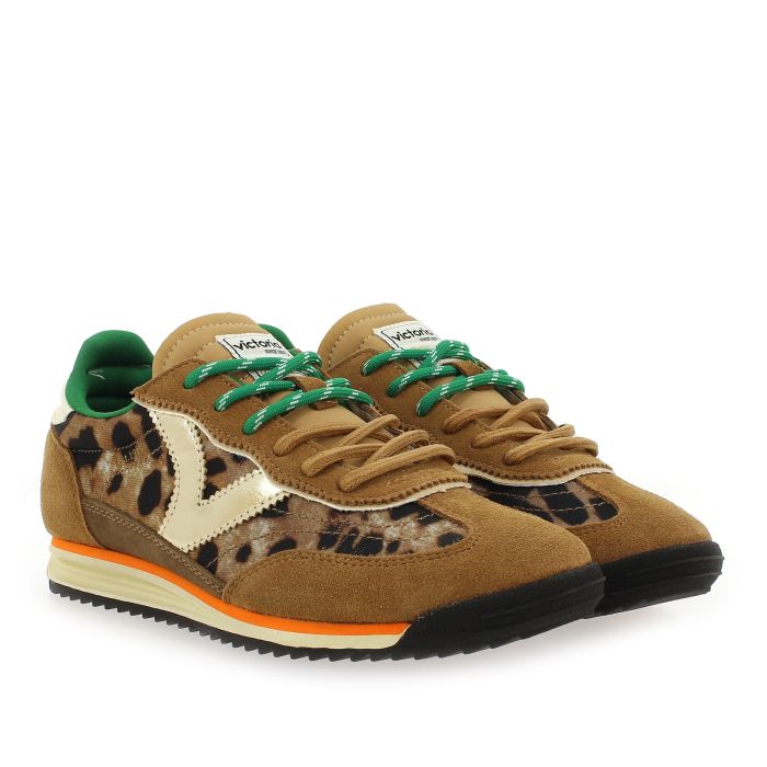 Basket victoria saturno nylon imprimé animal