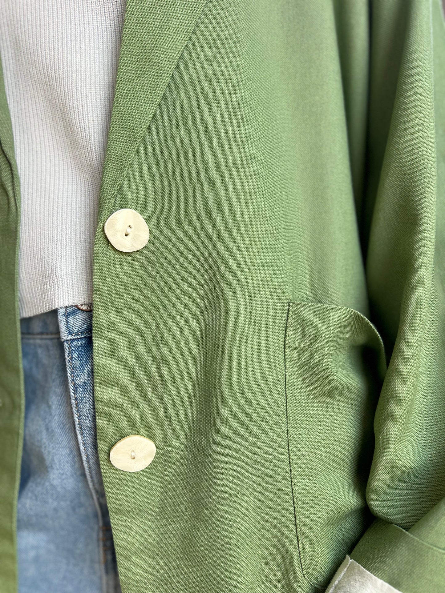 Veste oversize kaki