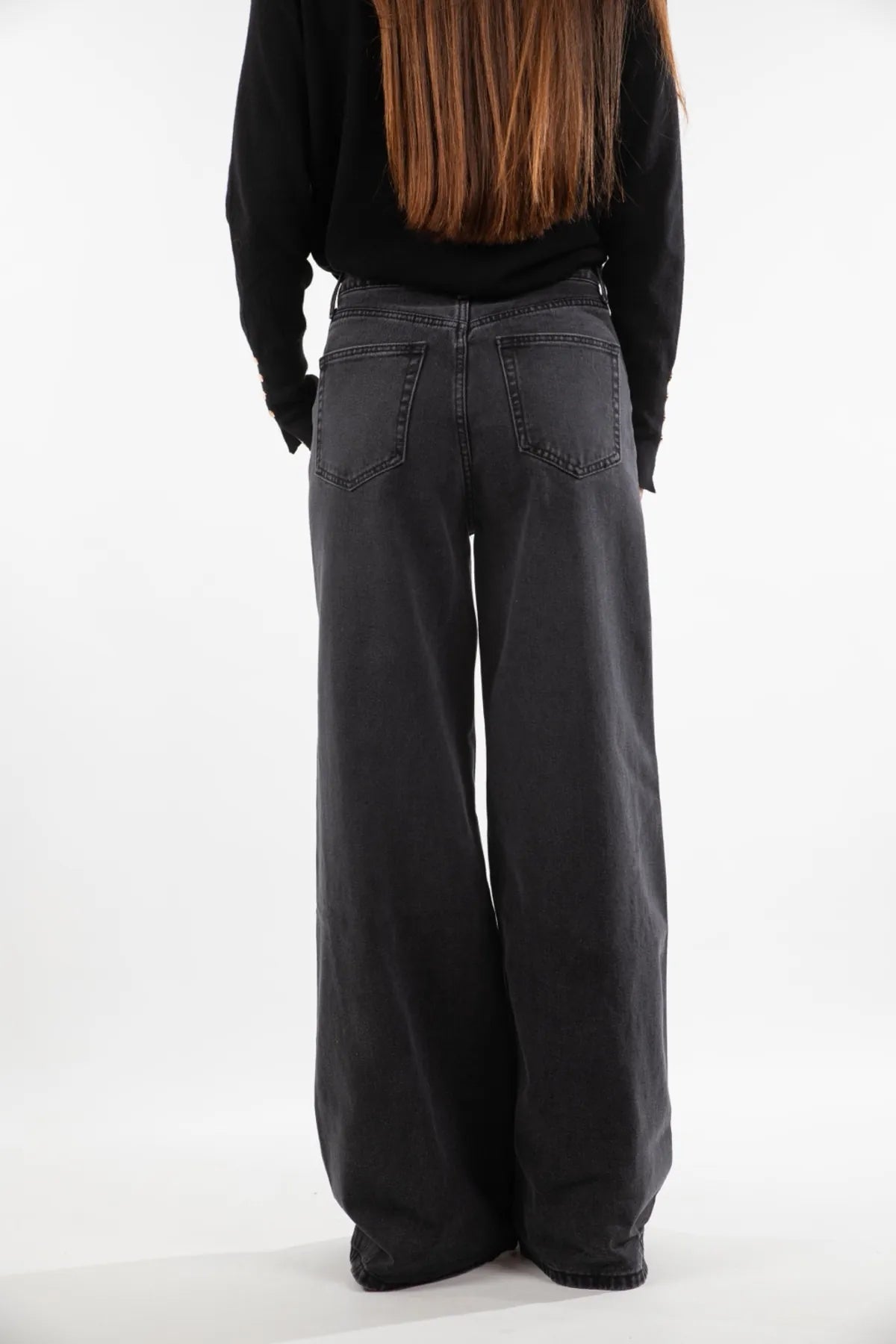 Jean oraje noir ample