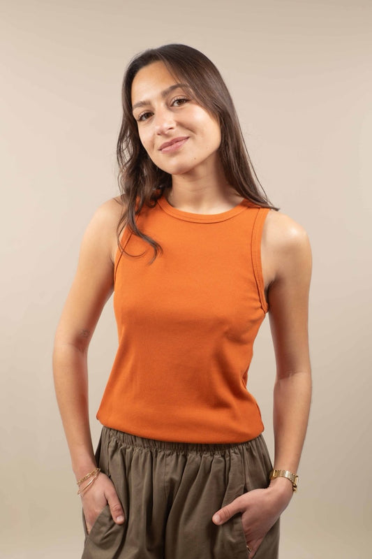 Débardeur Terracotta Isia