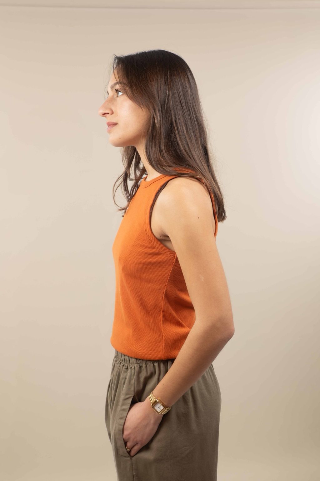 Débardeur Terracotta Isia