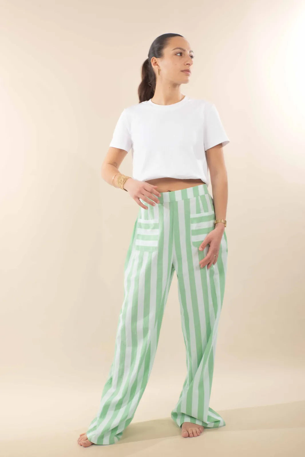 Pantalon en coton Musy muse