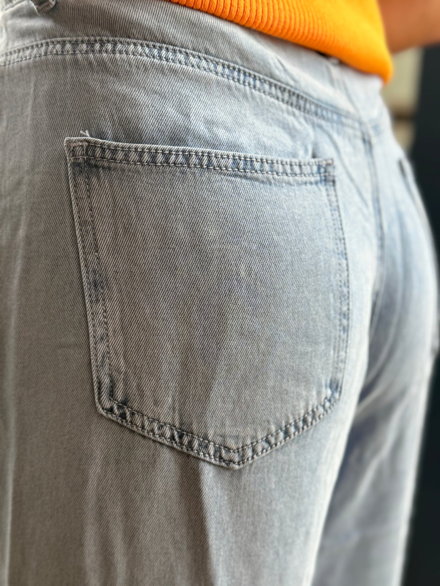 Pantalon denim fluide – 100 % lyocell